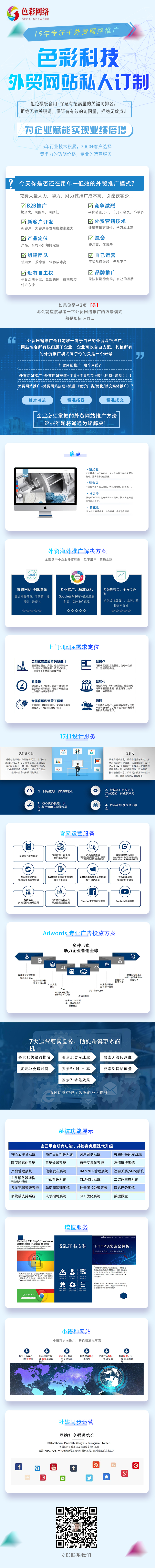 外贸网站推广